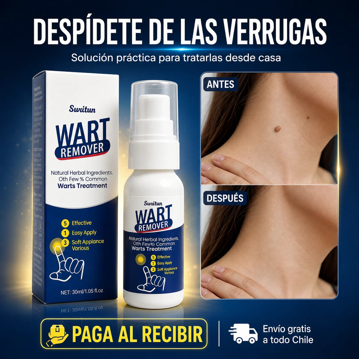 Removedor De Verrugas Wart Remover